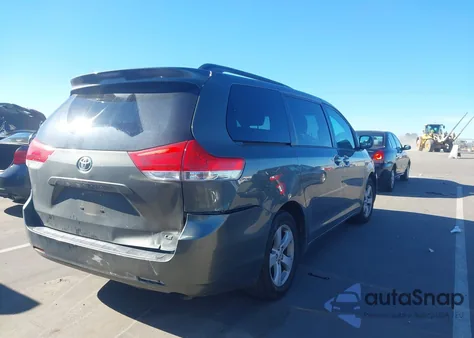2012 Toyota Sienna Le V6 8 Passenger from USA, damaged, VIN 5TDKK3DC4CS245457